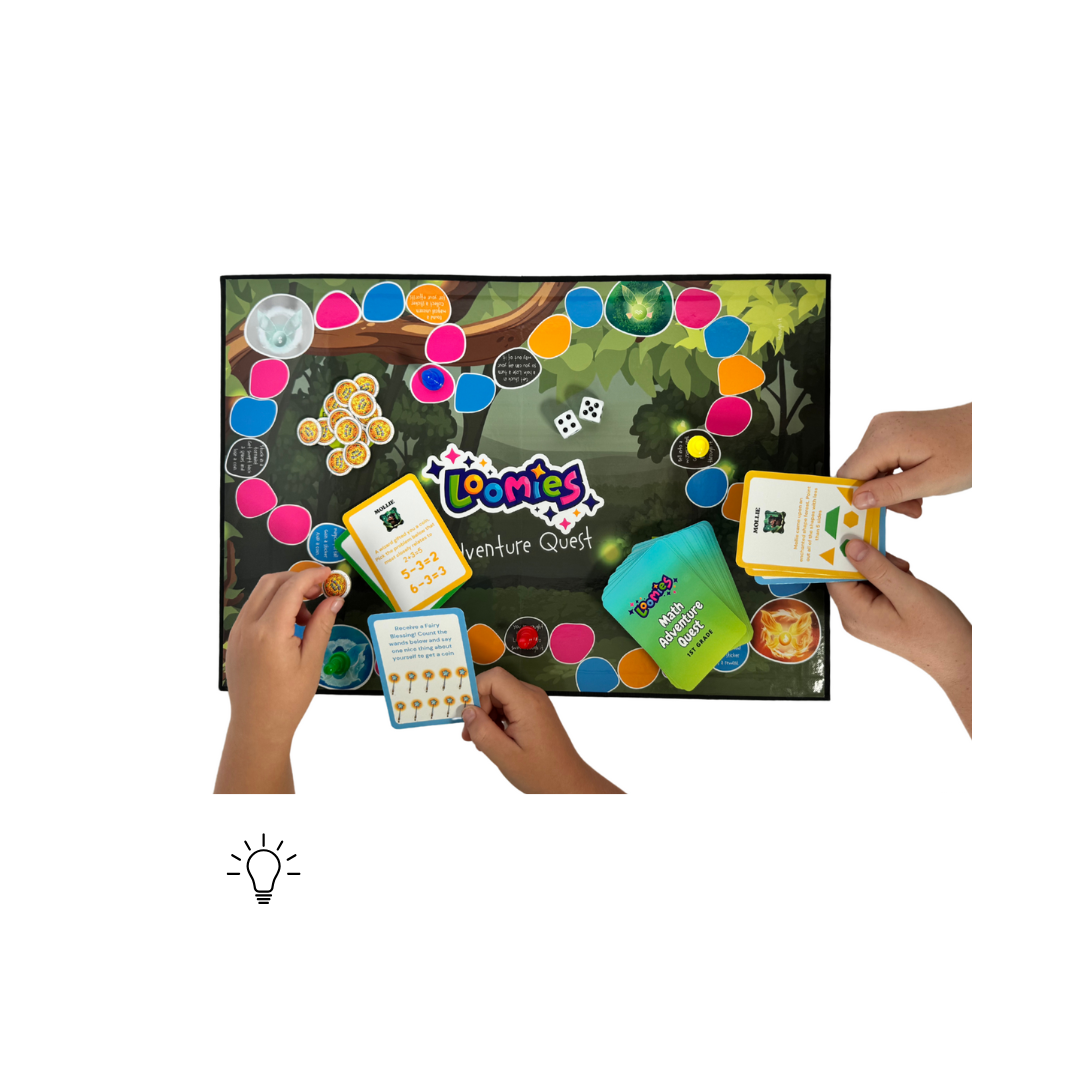 🌟 Loomies Math Adventure Board Game