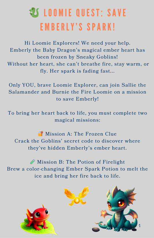 Loomies Free Starter STEM Kit - Try Now, Get Full STEM Adventures Every Month!