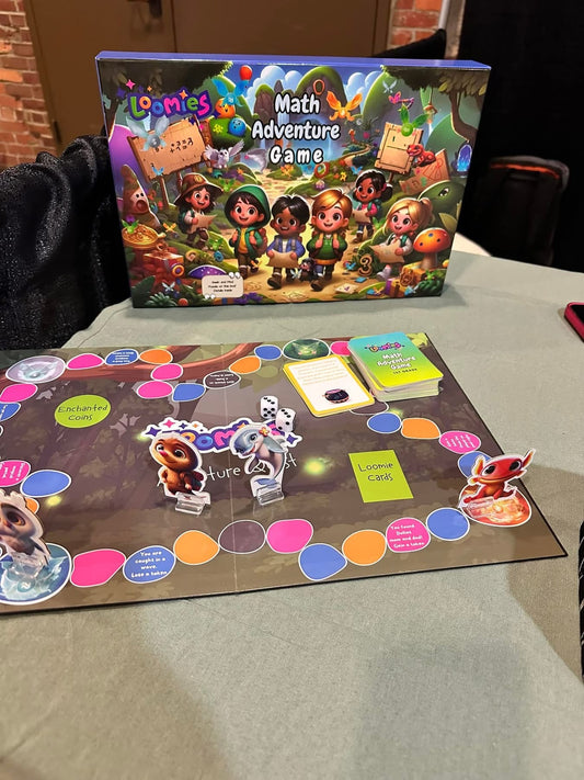 🌟 Loomies Math Adventure Board Game
