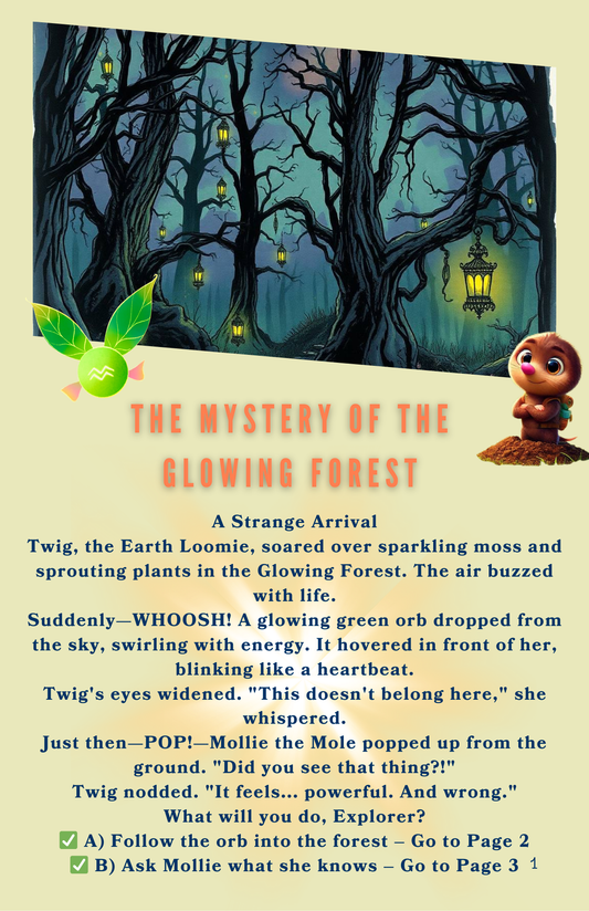 Adventure of the Glowing Forest
