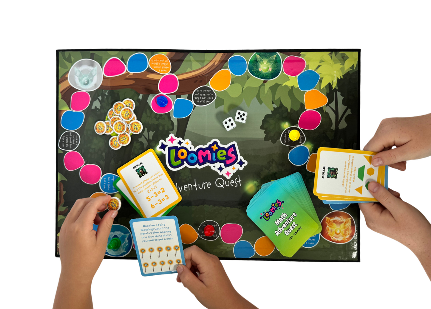 🌟 Loomies Math Adventure Board Game