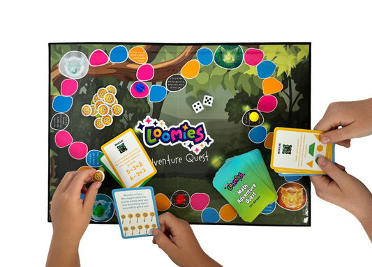 🌟 Loomies Math Adventure Board Game