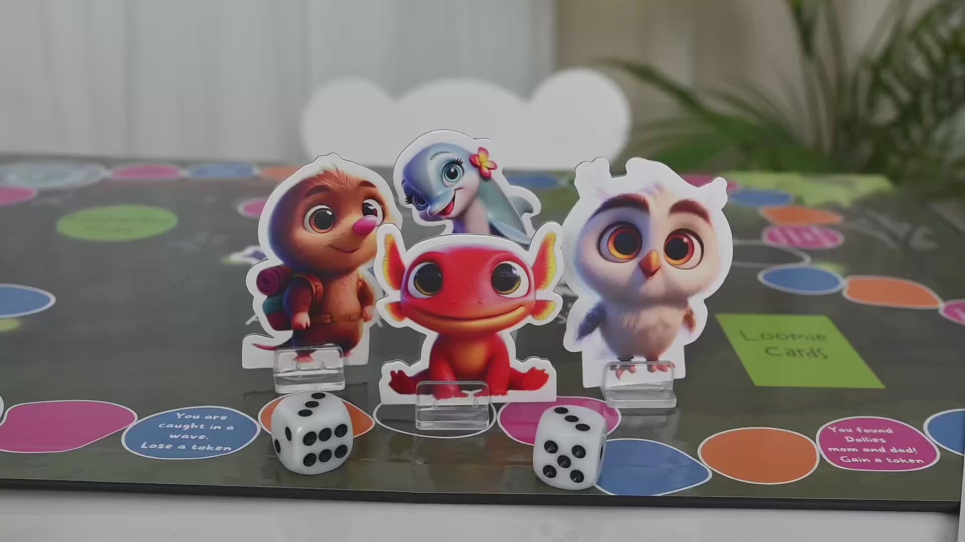 Load video: Adventure Math Board Game